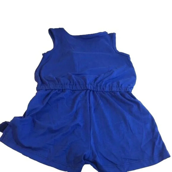 Love At First Sight Girls Romper Graphic Follow the Rainbow Blue Size M 5-6 - Picture 6 of 6